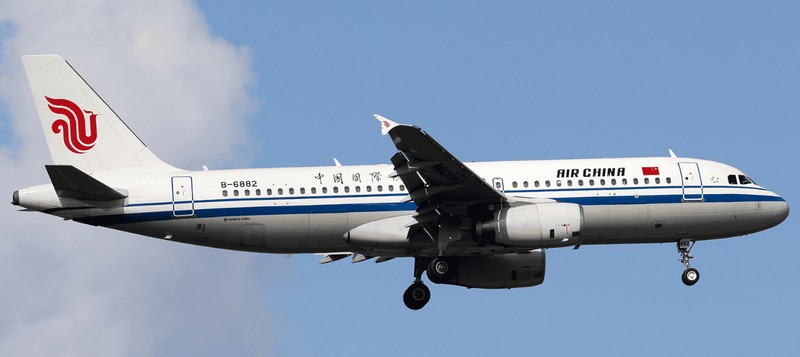Самолёт Air China Airbus A320