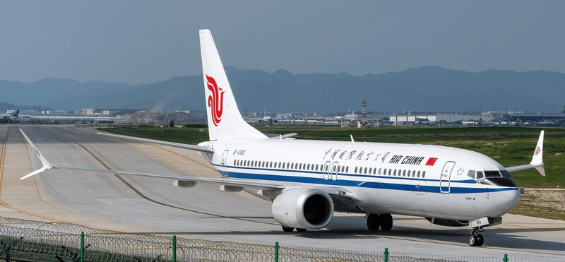 Air China Boeing 737-800 и 737 MAX 8