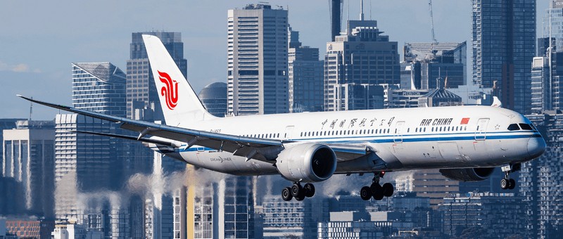 Самолёт Air China Boeing 787-9 Dreamliner